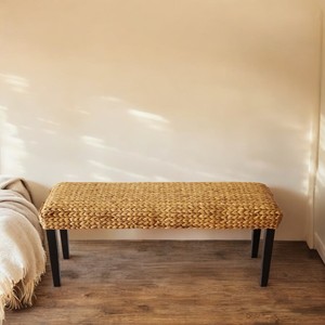 Banco de Patio de Madera Maciza Exquisito Sultan TACASA, Diseño Moderno, Ecológico y Duradero, Estética Cálida para Hoteles, Hospitales y Escuelas - Product Image 1