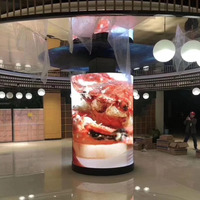 Module d'affichage LED incurvé couleur pleine Melelife P2.5 pour intérieur, 320x160mm, panneau LED souple, 128x64 pixels, 3840Hz, 100 000 heures