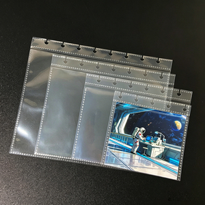 Álbum de Fotos Portátil con Anillas, Carpeta de Bolsillo para Colección de Fotos, Transparente, Libre de PVC, de Alta Calidad, con Discos para Calendario, para Guardar Tarjetas Fotográficas - Product Image 2