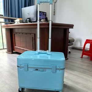 Top-opening 18-inch Camera Trolley Case <b>With</b> Universal <b>Wheels</b> For Business Travel DSLR SLR Mirrorless Camera PC Material Solid - Product Image 2