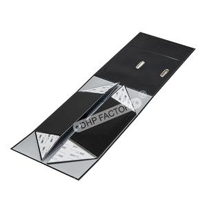 Premium Custom Logo Luxury Large Matte Rigid Paper Cardboard Black Foldable <b>Empty</b> Magnetic Folding Closure <b>Gift</b> <b>Box</b> Packaging - Product Image 3