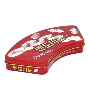 Cá nhân <span class=keywords><strong>Domino</strong></span> bao bì hộp tấm từ thẻ bao bì hộp sắt tùy chỉnh - Product Image 4