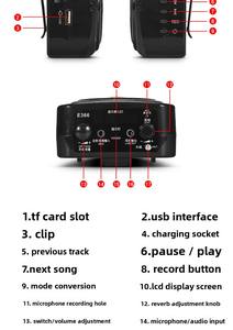 Micrófono Amplificador <span class=keywords><strong>de</strong></span> <span class=keywords><strong>Voz</strong></span> Inalámbrico BHA E365 para Enseñanza y Conferencias, Auriculares con Altavoz, Precio <span class=keywords><strong>de</strong></span> Fábrica con 12 Años <span class=keywords><strong>de</strong></span> Experiencia, OEM - Product Image 5