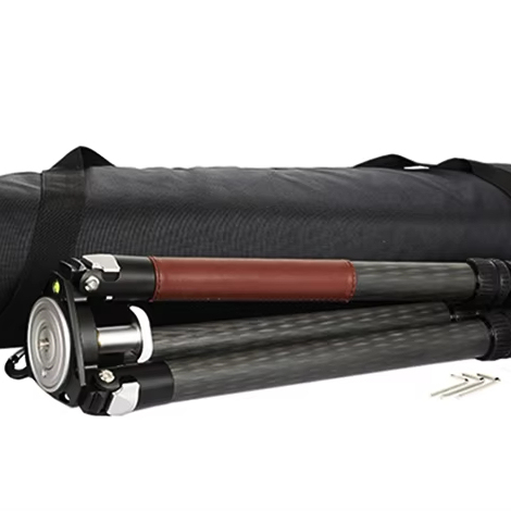 Professional Heavy Duty Carbon Fiber Tripod 25kg Load Capacity Portable Camera Tripod for Outdoor Studio