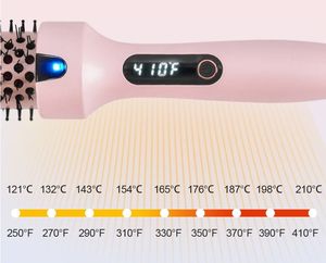 38mm Electric Hair Straightener Curling Iron PTC LED Dual-Purpose Aluminum Alloy <b>Comb</b> Portable Hair Styling Tool - Product Image 6