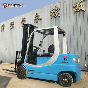 Chariot élévateur électrique de 2 tonnes, économique, avec batterie au plomb-acide, faible entretien, pour entrepôts de petite à moyenne taille - Product Image 6