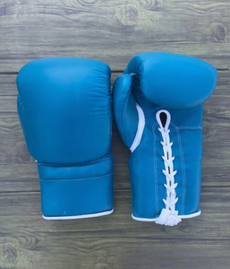 Guantes de Boxeo GYMSTERO de Primera Calidad, Personalizables, de Cuero Genuino con Serigrafía, Dedos Completos - Product Image 1