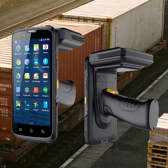 OEM Handheld Rugged IP67 Industrial Android Portable Scanner PDA With RFID Reader, Barcode Scanner, Wifi, 4G