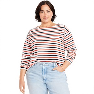 Camiseta de Mujer con Estampado Gráfico, Tela de Algodón Ligera, Manga Corta, Informal, Diseño Personalizado, Proveedor de Ropa al Por Mayor OEM - Product Image 4