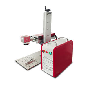 Máquina de marcado láser UV de 10W fuente Gainlaser 300*300mm Tamaño de marcado EZCAD Control Lightburn Software giratorio para anillos tazas - Product Image 2