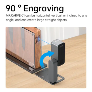 <span class=keywords><strong>MR</strong></span>.CARVE C1 Machine à graver laser APP Control DIODE CNC DIY Laser Engraver Small Portable Mini Logo Mark Printer Wood Cutter - Product Image 4