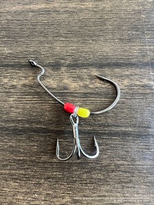 Leurre souple artificiel en acier inoxydable, type Minnow à queue <span class=keywords><strong>aiguille</strong></span>, pour montage en tandem, pour la pêche au bar, au poisson mandarin et au poisson-chat en eau moyenne - Product Image 4