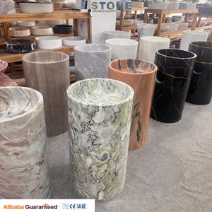 Lavabo de Pedestal em Pedra Sinterizada com Design Moderno para Wudu Muçulmano e Oração em Mesquitas, Mobiliário de Banheiro para Lavagem de Pés Wudumate - Product Image 6