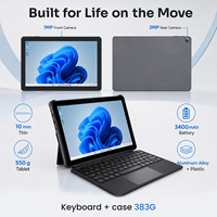 Tablet PC con Windows de 10.1 Pulgadas, Directo de Fábrica, Intel Core M3 8100Y, 12GB de RAM, 256GB SSD, Tablet Empresarial con Windows 11