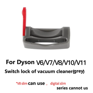 Bouton de verrouillage en plastique Binggoo de remplacement pour aspirateur sans fil V6 V7 V8 V10 <span class=keywords><strong>V11</strong></span>, pièce de rechange, <span class=keywords><strong>interrupteur</strong></span> à gâchette - Product Image 5