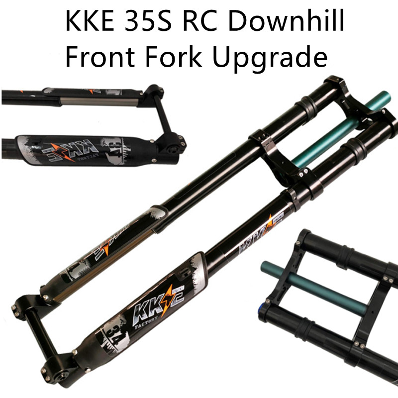 KKE 35S RC горный передний вилочный амортизатор Подвеска для горного велосипеда Электрический внедорожный велосипед мотоцикл