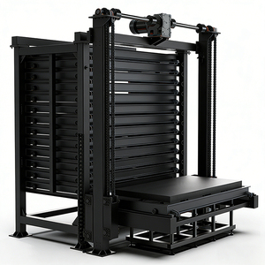Automated <strong>Storage</strong> and Retrieval System Sheet Metal <strong>Storage</strong> Systems Vertical Sheet Warehouse Rack - Product Image 1