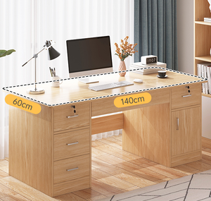 AILICHEN Lockable Office Home Book Computer <strong>Desk</strong> - Product Image 2