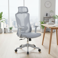 Chaise de bureau ergonomique en maille pivotante