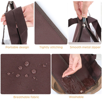 Étui de protection transparent en PVC de haute qualité, sur mesure, imperméable et anti-poussière pour sacs à main, disponible en différentes tailles