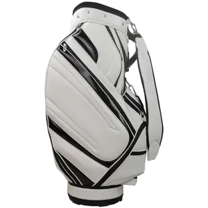 New Arrival Professional Custom Waterproof PU Made Golf Club Stand Golf Bag For Men