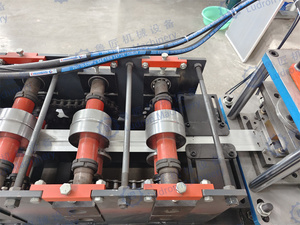 Nhà Máy Giá PLC vuông khung sắt chùm máy làm ánh sáng thép <span class=keywords><strong>Keel</strong></span> kệ giá chùm cuộn hình thành máy - Product Image 5