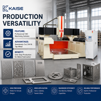 Centre d'usinage CNC robuste à simple broche de type portique entièrement en fonte KS-2040 pour l'usinage de pièces industrielles et de bois