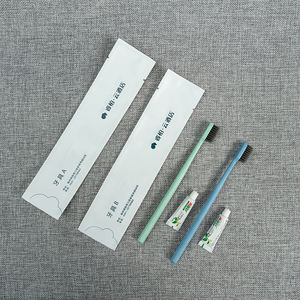 Brosse à dents d'hôtel à poils doux doux et propre pour les invités Hygiène buccale Gencives sensibles Voyage Salle <span class=keywords><strong>de</strong></span> bain Équipements Utilisation confortable - Product Image 1