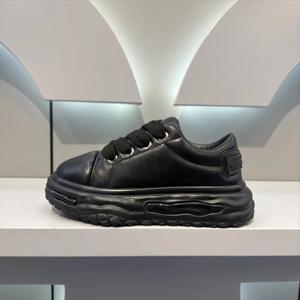 Zapatillas Casuales de Microfibra para Hombre, con Cordones, Transpirables, Antideslizantes, Plataforma Plana de EVA, con Aumento de Altura, a la Moda - Product Image 4