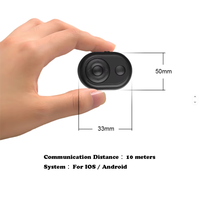 Télécommande sans fil pour perche à selfie à code roulant avec arrêt automatique, portée de 10 m pour la photographie sur téléphone portable