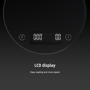 FRK Cân Cà Phê Thực Phẩm Nhà Bếp Màn Hình LCD Chính Xác Kỹ Thuật Số <span class=keywords><strong>Mini</strong></span> Bằng Thủy Tinh Đa Năng Mới Nhất 2Kg - Product Image 3