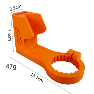 Affilatore per punte da trapano stampato in 3D per smerigliatrice angolare 7,5 cm x 13,1 cm Arancione - Product Image 1
