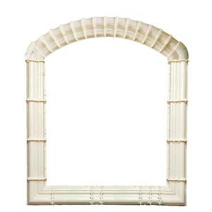 Moulure de cadre de fenêtre en ABS de style européen classique – <span class=keywords><strong>Pot</strong></span> de fleurs et jardinière portable pour jardin et projets de bricolage - Product Image 1
