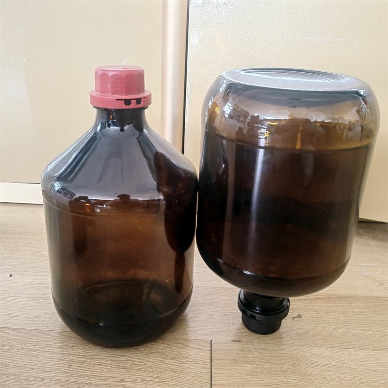 Tansoole - Bottiglia Contagocce In Vetro Per Reagenti, Con Testa