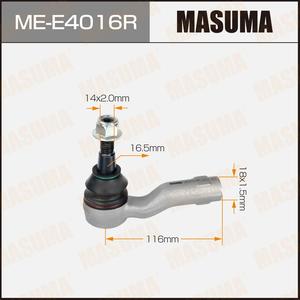Extremo de barra de dirección ME-E4016R MASUMA, extremo de barra de suspensión, componentes de chasis de suspensión automotriz para JAGUAR - Product Image 3