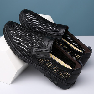 Sandalias Deportivas Casuales de Piel de Cerdo para Hombre, Ligeras, con Logotipo de Canguro, Estilo Slip-On con Cordones, para Caminar en Verano, a la Moda - Product Image 5