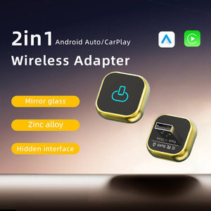อะแดปเตอร์ขนาดเล็กอเนกประสงค์แบบ2-in-1ไร้สายสำหรับแอนดรอยด์แปลงรถยนต์และ CarPlay ด้วยปลั๊ก USB - Product Image 4