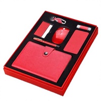 Ensemble cadeau de flacon personnalisé Anji Newell, carnet en cuir artificiel de luxe, logo personnalisé, événements d'entreprise, 100 feuilles
