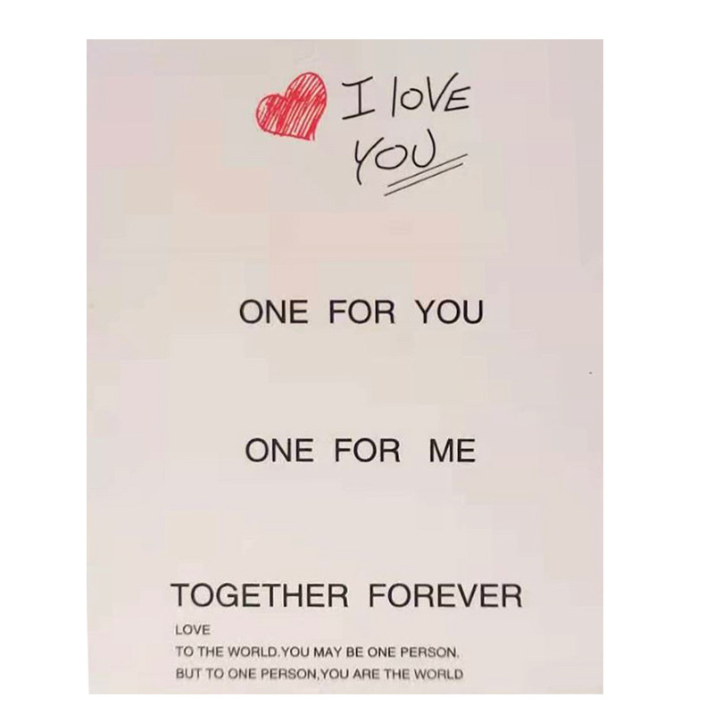 I love you White