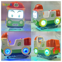 Manège électrique amusant, voitures à bascule amusantes, manège pour enfants, machine d'arcade à pièces pour le divertissement des enfants
