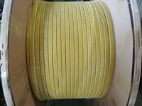180 Temperatur index Doppel glas Flach aluminium draht Massiv leiter Motor kabel Glasfaser rolle Strom versorgung