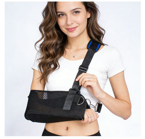 Venta al por mayor: Soporte de brazo inmovilizador unisex transpirable con correas para el hombro y protección para el codo, ideal para articulaciones desarticuladas. ¡El más vendido del verano! - Product Image 2