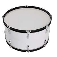 16/18/20/22/24/26/28 Inch Percussion Instrument Drum Music Marching Bass Drum With Strap and Drum Sticks