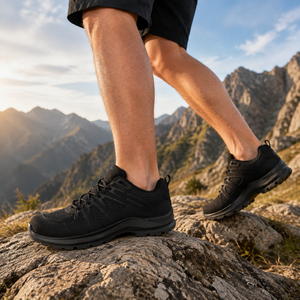 Chaussures de sport d'extérieur respirantes, élastiques, de haute qualité, légères, avec amorti, imperméables, pour la randonnée - Product Image 6