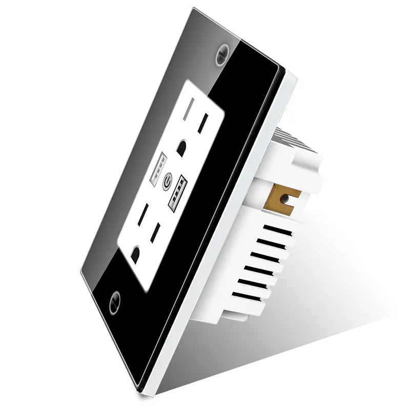 ONS standaard dubbele socket 2 USB slot ondersteuning google thuis en alexa iot domotica