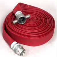 Fabrika fiyat yüksek basınç PVC Polyester yangın hortumu ile NH & BS kaplinler yangın söndürme ekipmanları ve aksesuar seti