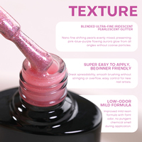 Vernis à ongles gel irisé sirène, série Cpsr, ensemble de vernis à ongles gel, sans HEMA ni TPO, collection de vernis à ongles gel Aurora Sparkle pour salon