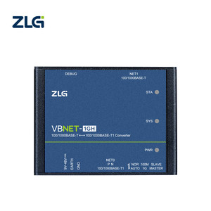 ตัวแปลงอีเธอร์เน็ตสำหรับยานยนต์ ZLG VBNET-1GH 100/1000BASE-T1 เป็น 100/1000BASE-TX อะแดปเตอร์ Rosenberger HMTD - Product Image 1