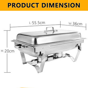 Réchaud de qualité supérieure équipement de <span class=keywords><strong>cuisine</strong></span> de restaurant bon marché pour un restaurant réchaud traiteur réchaud - Product Image 3