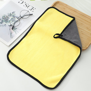 ผ้าเช็ดรถไมโครไฟเบอร์ คุณภาพสูง ขนาด 25x25 ซม. 30x30 ซม. ซับน้ำเร็ว แห้งไว ไม่เป็นขุย ใช้ทำความสะอาดรถยนต์ได้ยาวนาน - Product Image 2